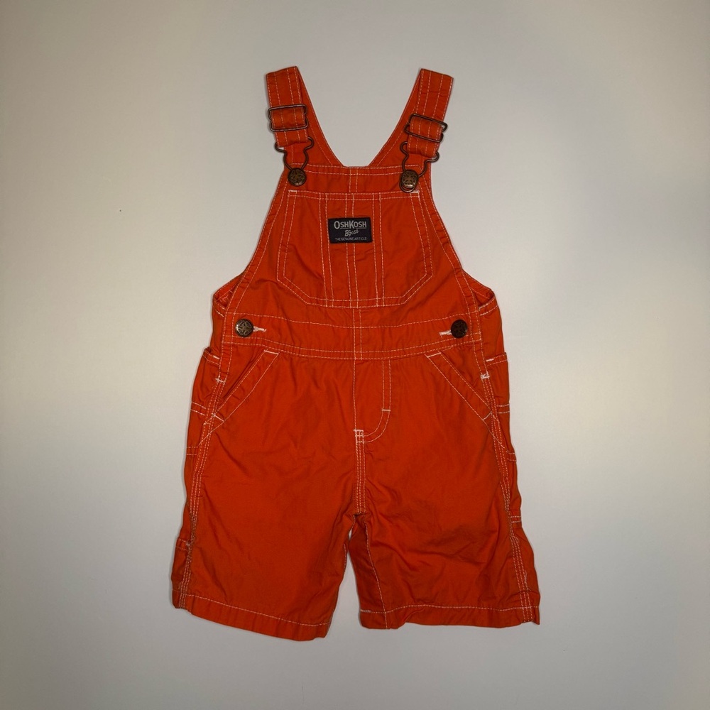 OshKosh B'gosh 18m Orange Overalls
